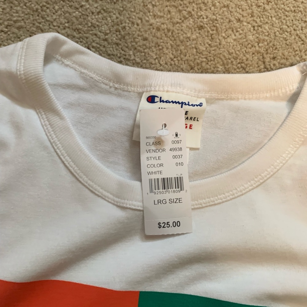 Champion shirt new with tags